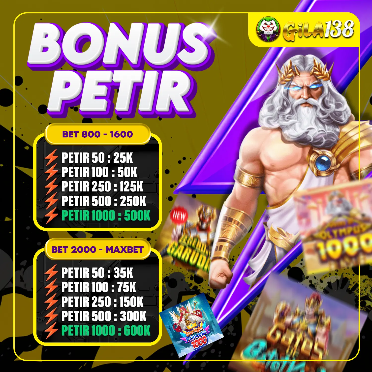 BONUS JACKPOT