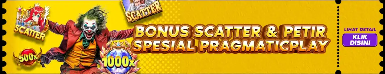 BONUS SCATTER DAN PETIR PRAGMATICPLAY